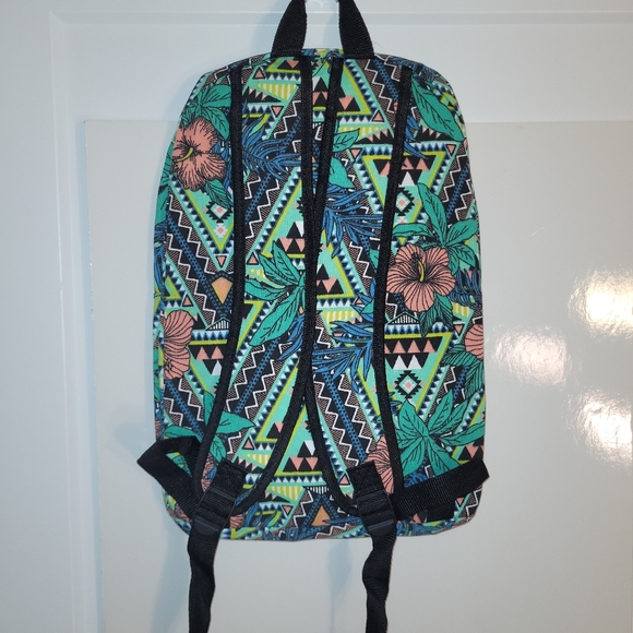 Green psychedelic Backpack - Picture 5 of 6